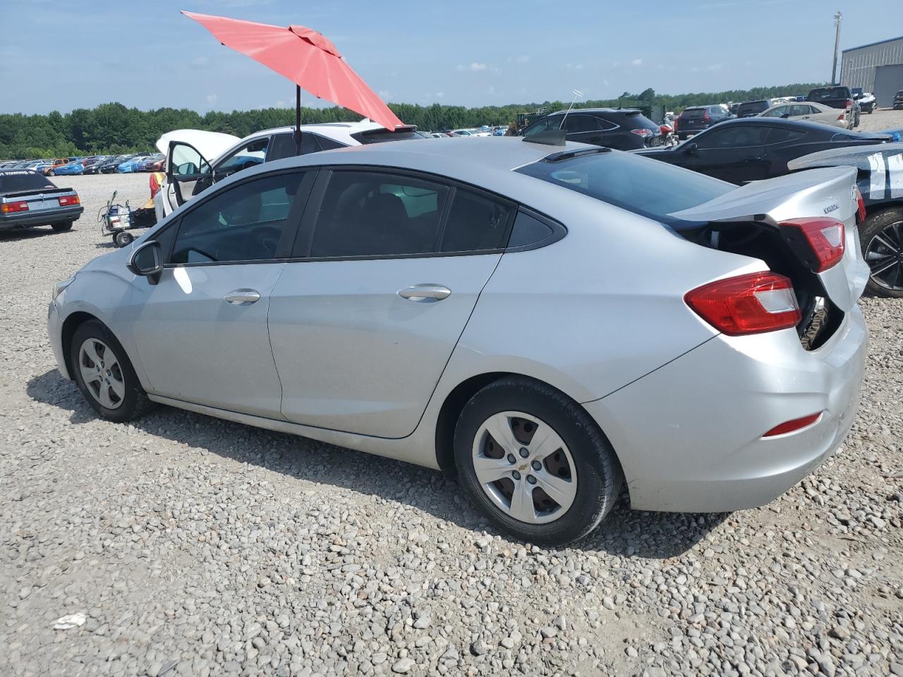 CHEVROLET CRUZE 2017 VIN 1G1BC5SM7H7272456 zdjęcie 2