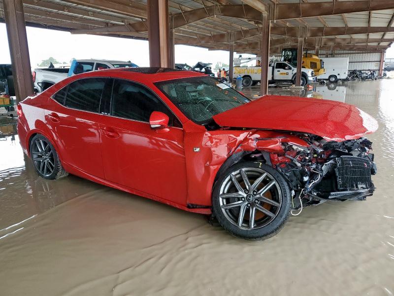  LEXUS IS 2016 Red