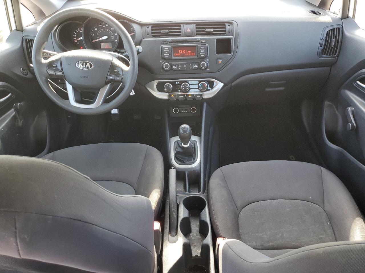 2013 Kia Rio Lx VIN: KNADM4A3XD6184675 Lot: 62350595