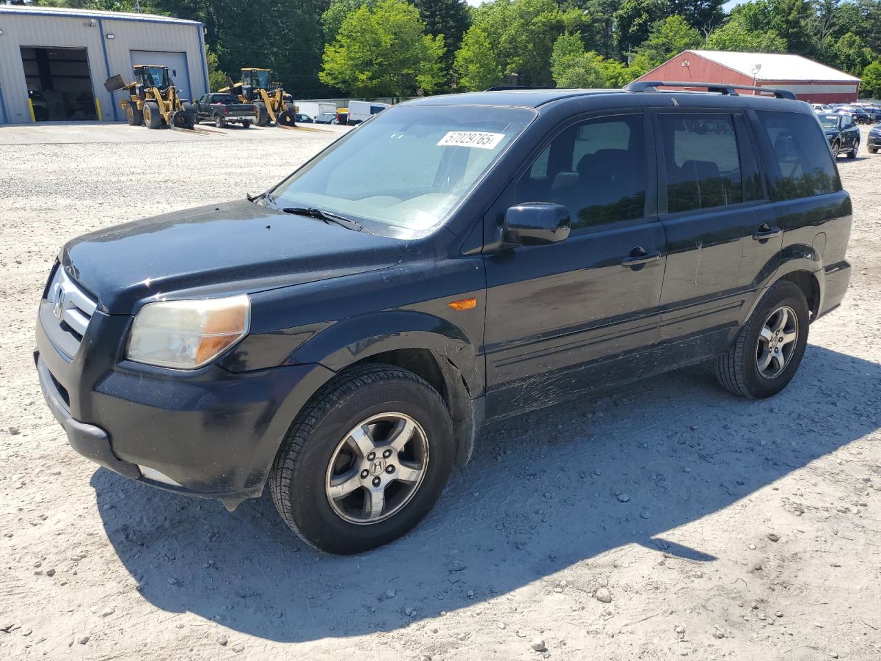 2006 Honda Pilot Ex продається в Mendon, MA - Side