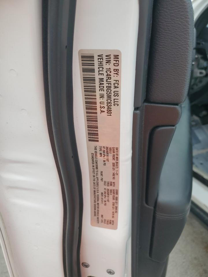 JEEP GRAND CHER 2021 VIN 1C4RJFBG5MC634801 фото 14