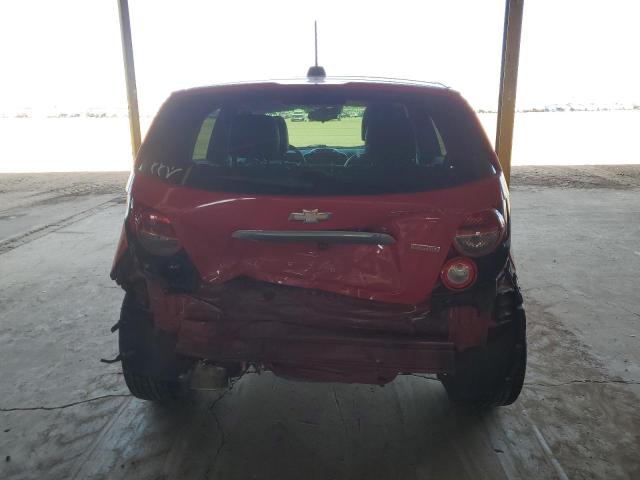  CHEVROLET SONIC 2016 Red