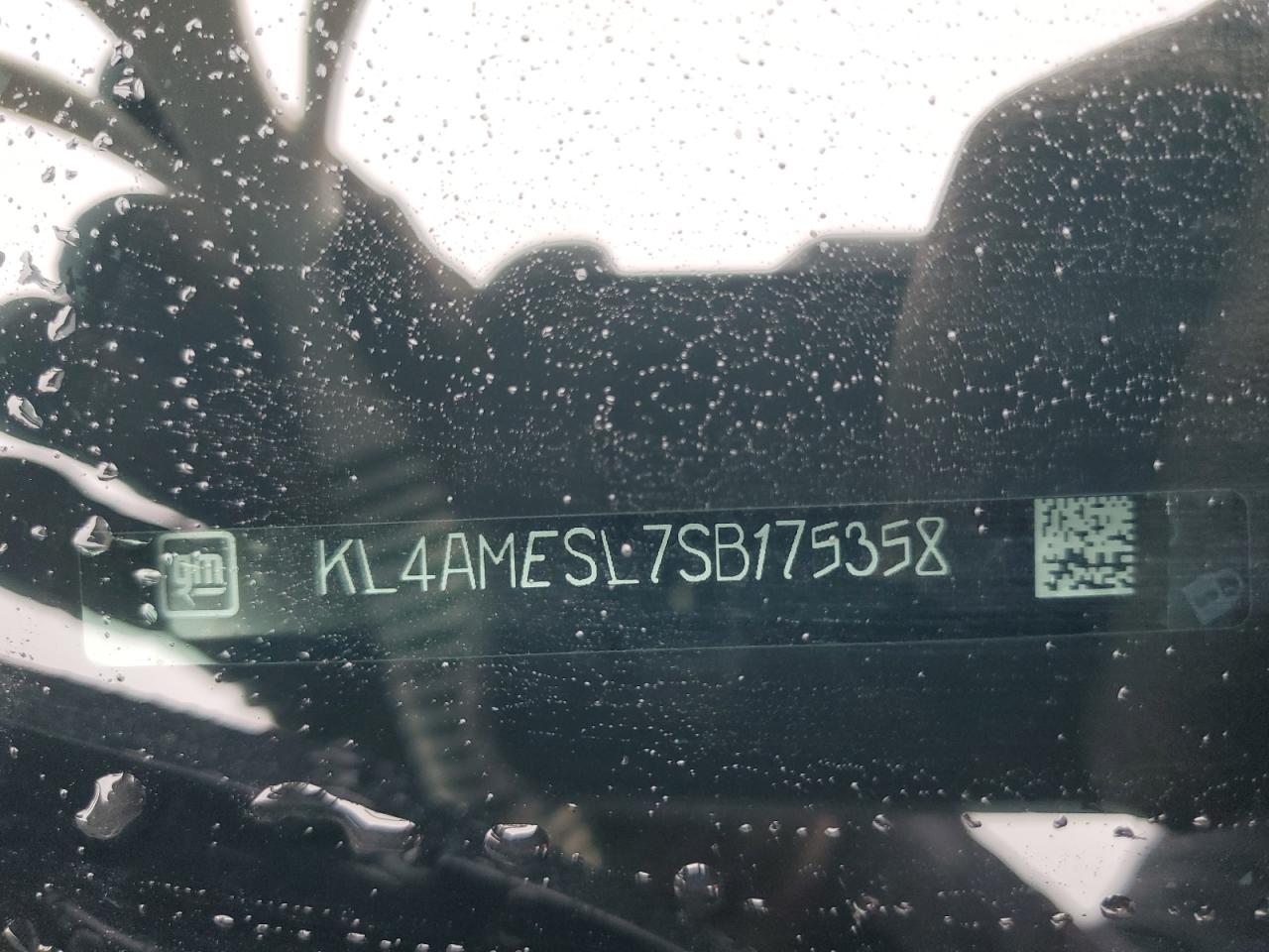 2025 Buick Encore Gx Sport Touring VIN: KL4AMESL7SB175358 Lot: 61458505