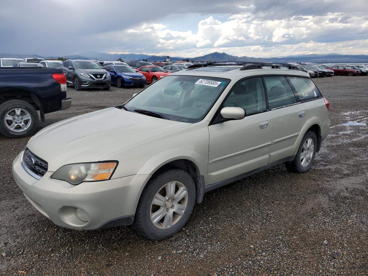 SUBARU LEGACY 2005 VIN 4S4BP62C657357580