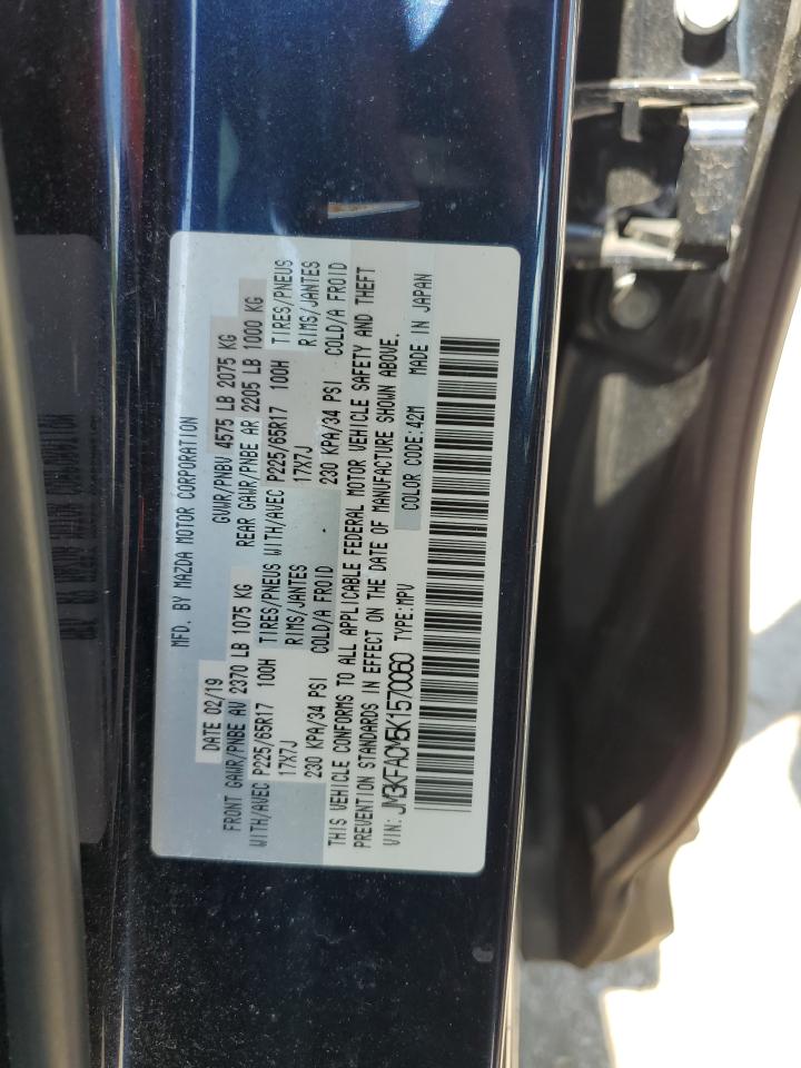 MAZDA CX-5 2019 VIN JM3KFACM5K1570060 photo 13