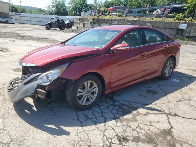  HYUNDAI SONATA 2014 Czerwony