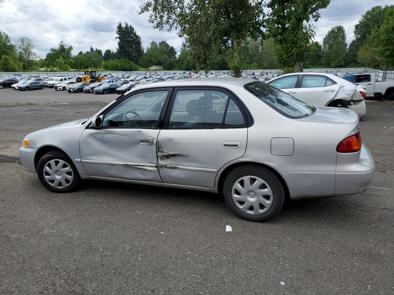 TOYOTA COROLLA 2001 VIN 1NXBR12E51Z550362 zdjęcie 2