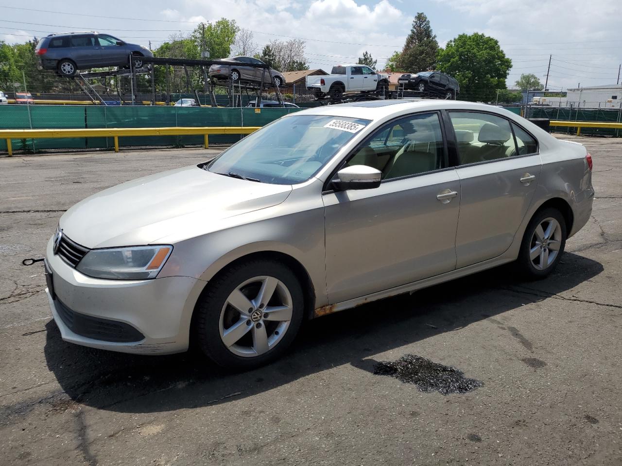 2011 Volkswagen Jetta Tdi zu verkaufen in Denver, CO - Front End