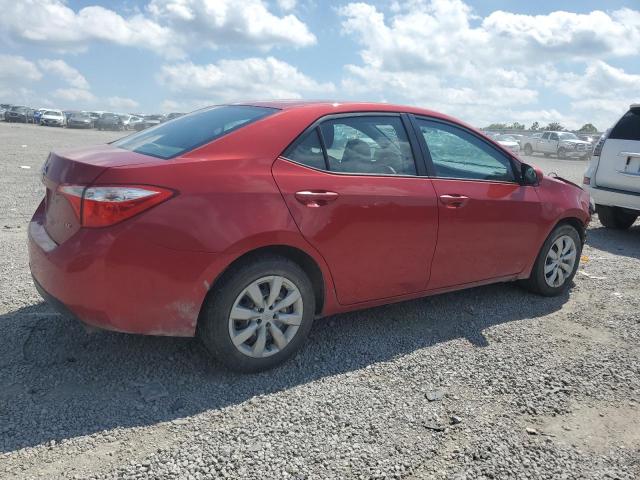  TOYOTA COROLLA 2016 Красный