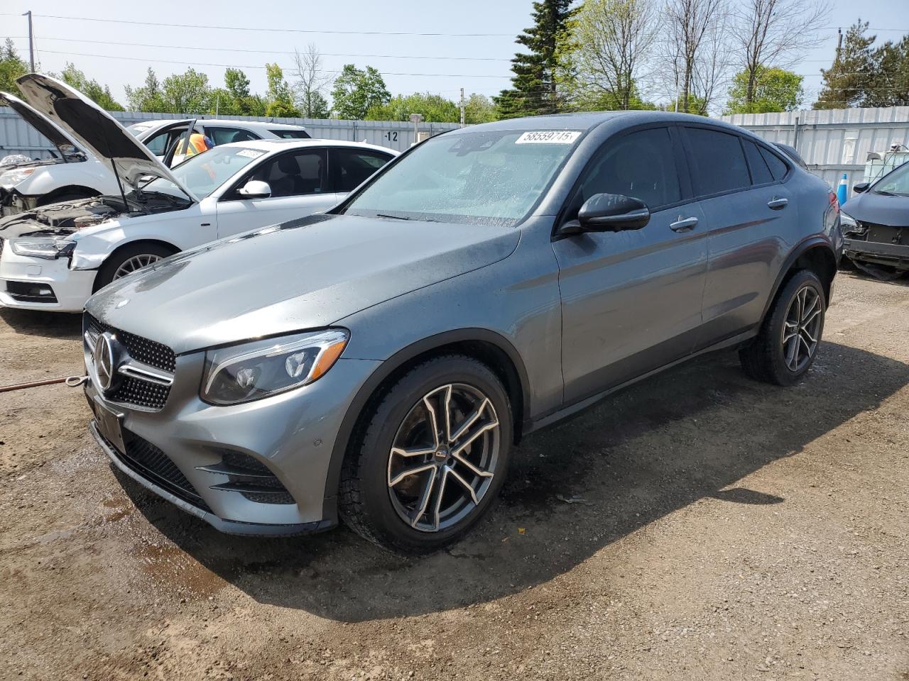 2017 Mercedes-Benz Glc Coupe 300 4Matic for Sale in Bowmanville, ON - Front End