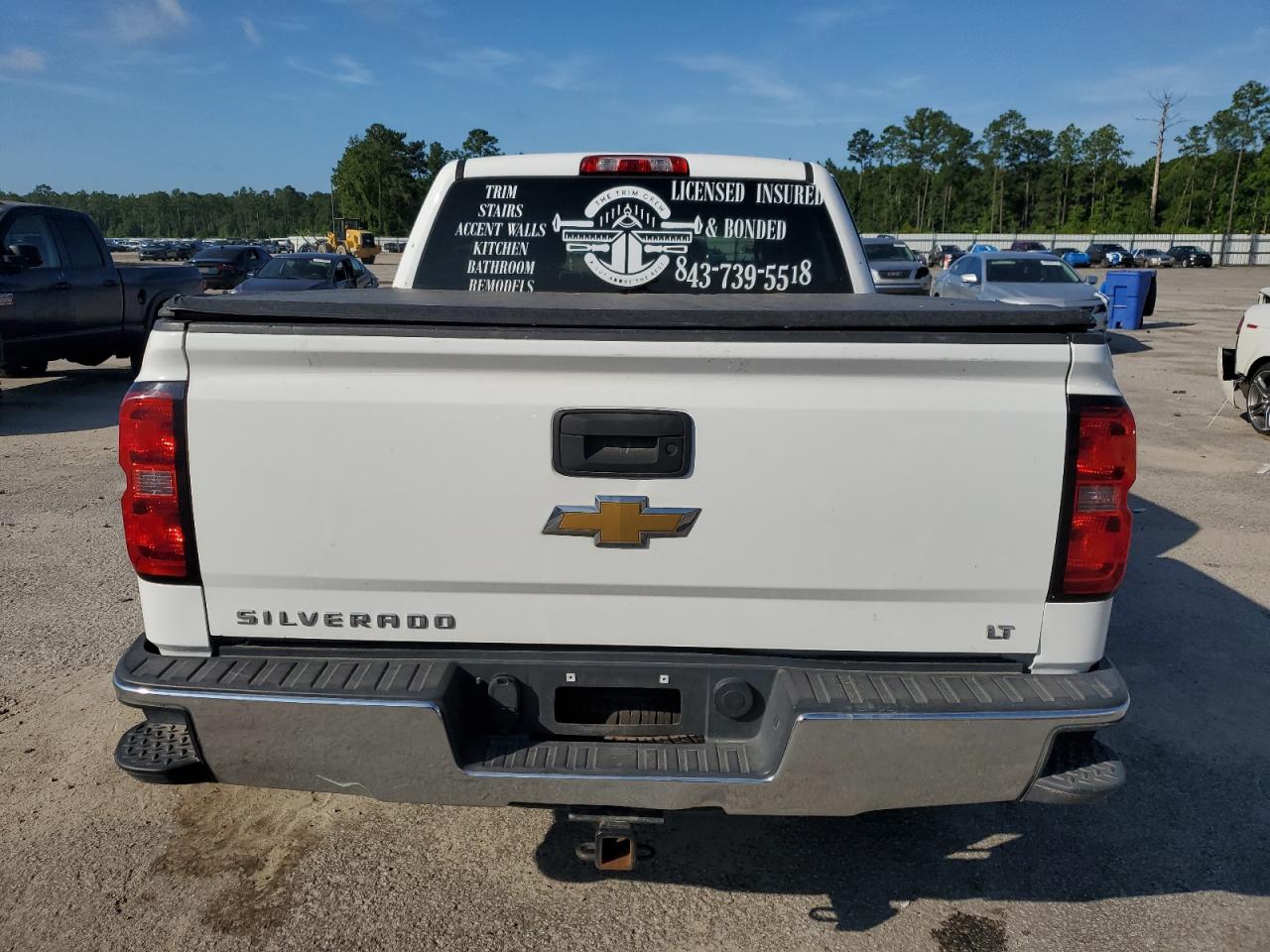 2014 Chevrolet Silverado C1500 Lt VIN: 3GCPCRECXEG489684 Lot: 61548995