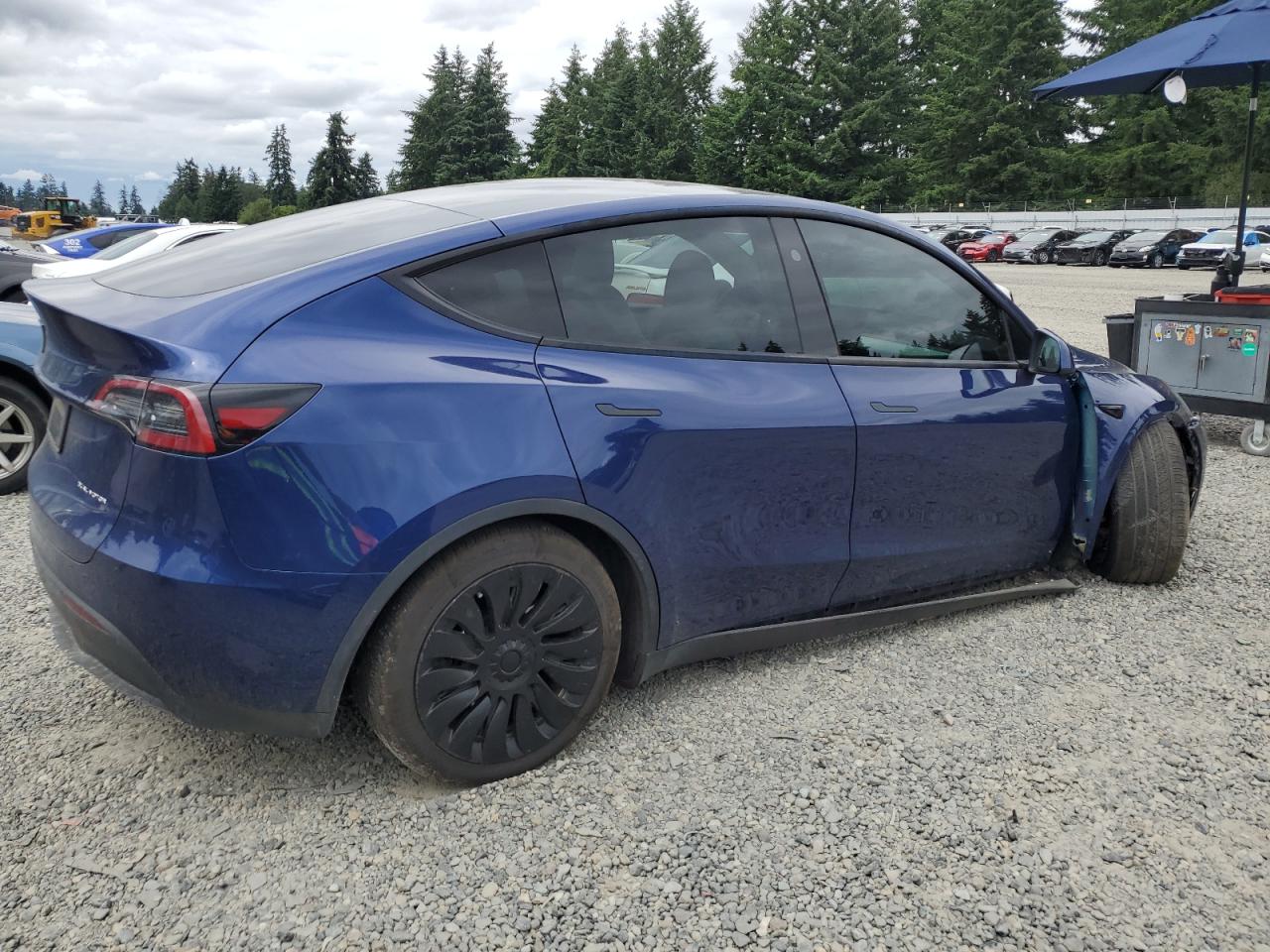 TESLA MODEL Y 2023 VIN 7SAYGDEE3PF811896 фото 3