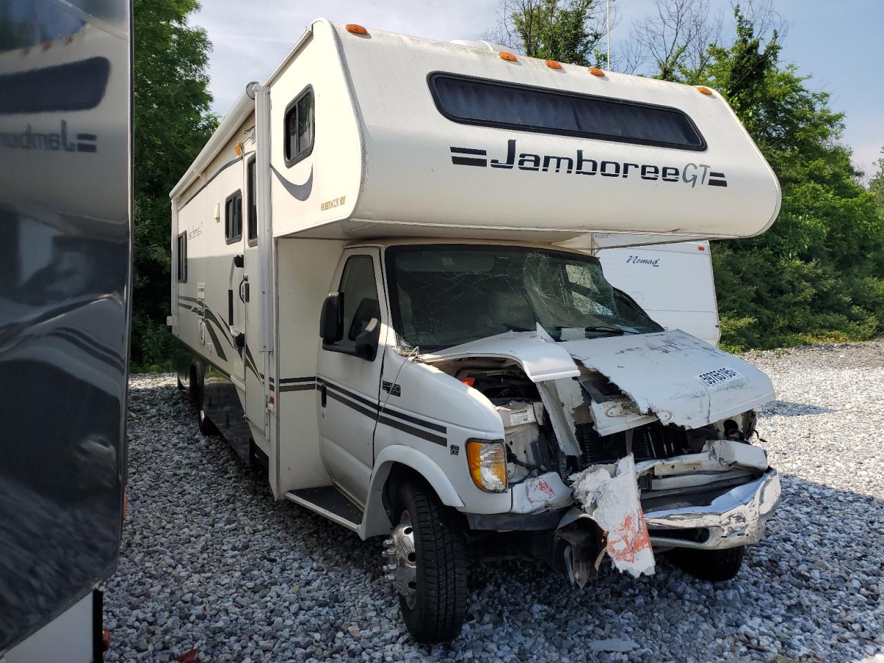 2002 Ford Econoline E450 Super Duty Cutaway Van იყიდება York Haven-ში, PA - Front End