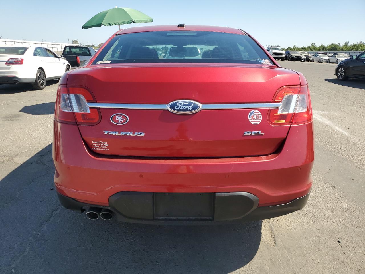 2011 Ford Taurus Sel VIN: 1FAHP2EW1BG134541 Lot: 62922105