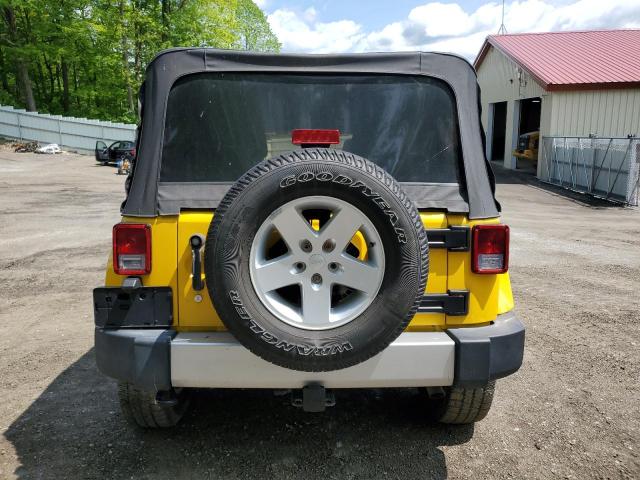 Parquets JEEP WRANGLER 2015 Żółty