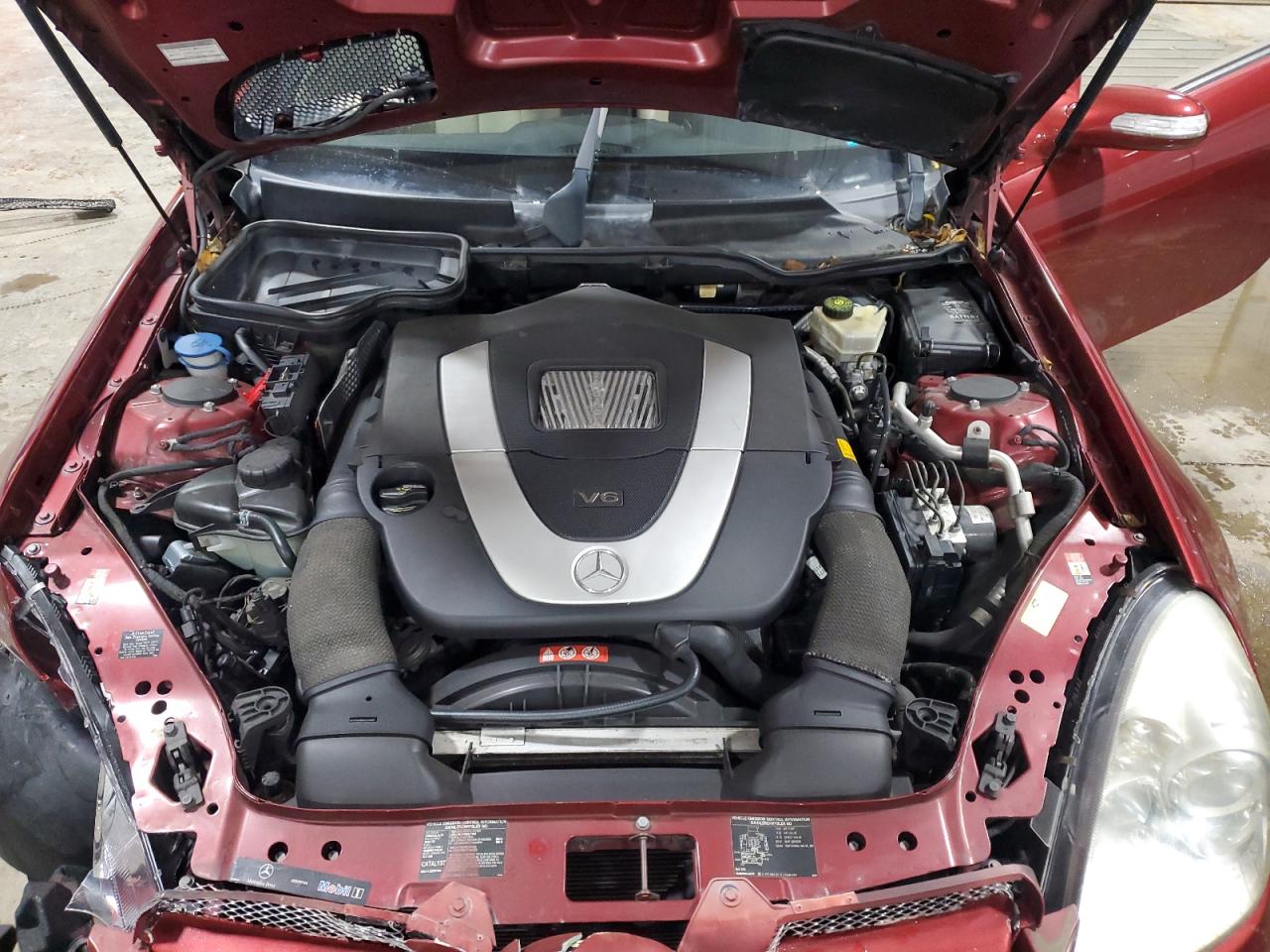 2005 Mercedes-Benz Slk 350 VIN: WDBWK56F15F040653 Lot: 61600165