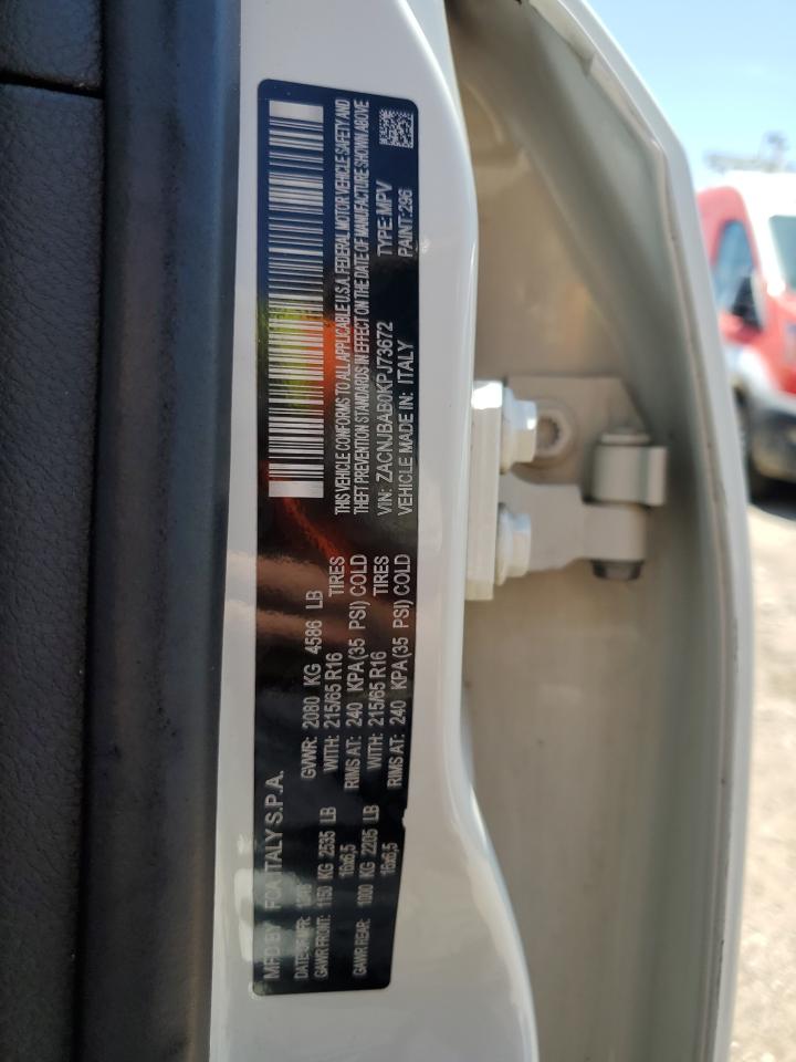 2019 Jeep Renegade Sport VIN: ZACNJBAB0KPJ73672 Lot: 62553715