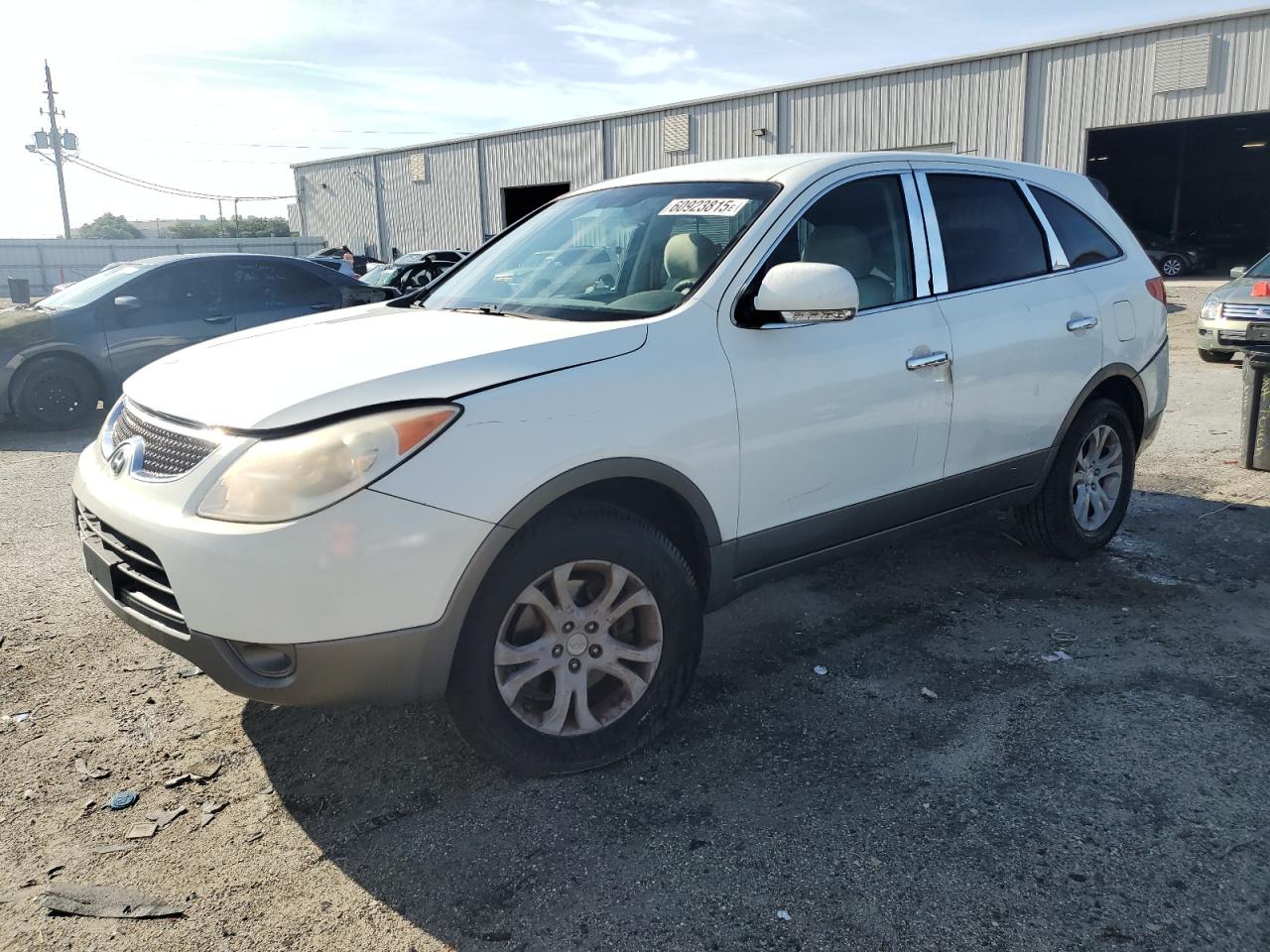 2008 Hyundai Veracruz G 3.8L продається в Jacksonville, FL - Rear End