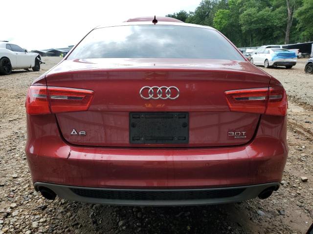  AUDI A6 2014 Red