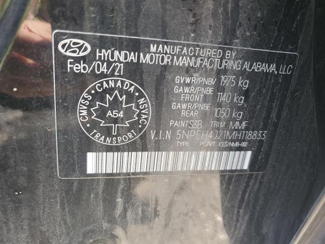 2021 HYUNDAI SONATA LIMITED  