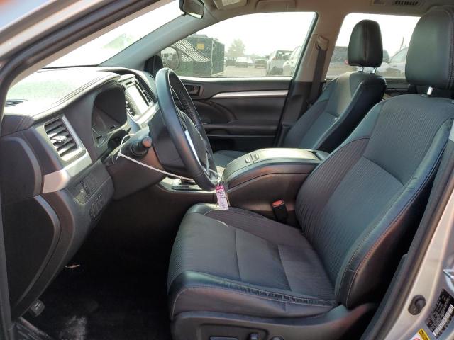 TOYOTA HIGHLANDER 2018 Srebrny