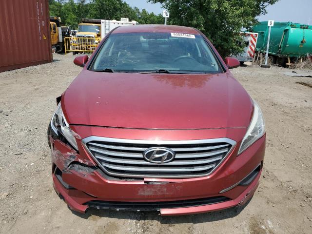  HYUNDAI SONATA 2016 Бургунди