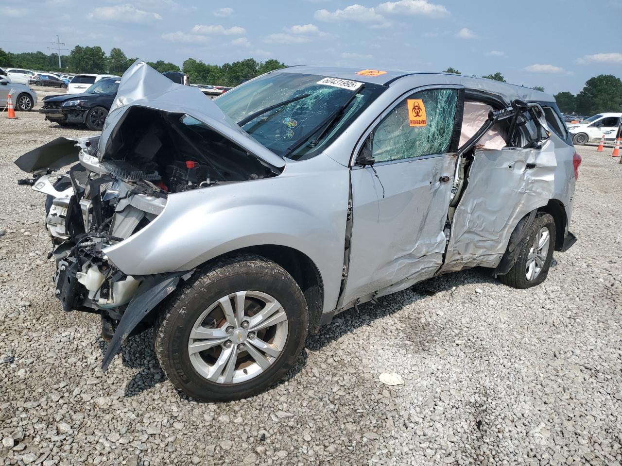 2014 Chevrolet Equinox Ls იყიდება Columbus-ში, OH - Front End