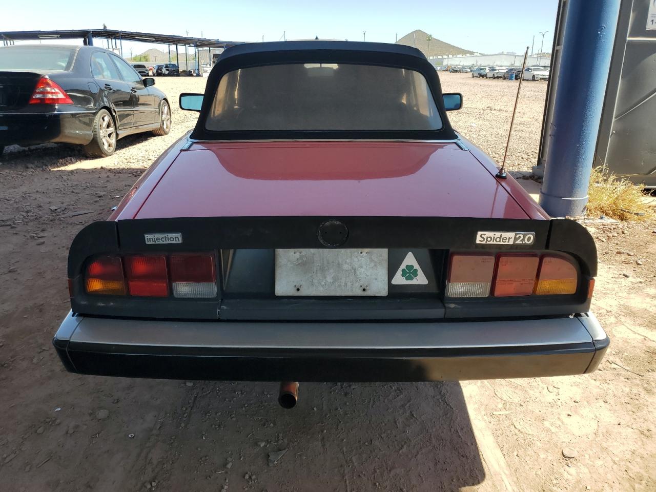 1985 Alfa Romeo Veloce 2000 Spider VIN: ZARBA5415F1021439 Lot: 61650585