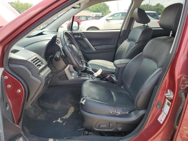  SUBARU FORESTER 2015 Красный
