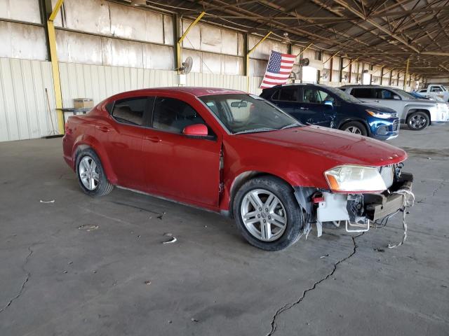  DODGE AVENGER 2013 Czerwony