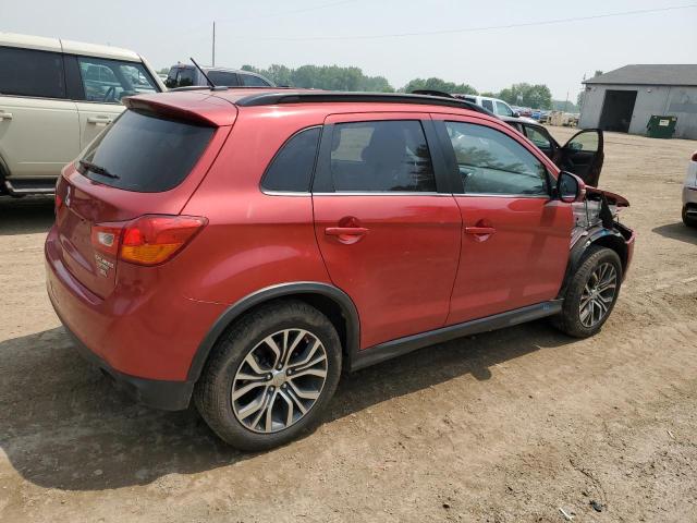 MITSUBISHI OUTLANDER 2016 Red