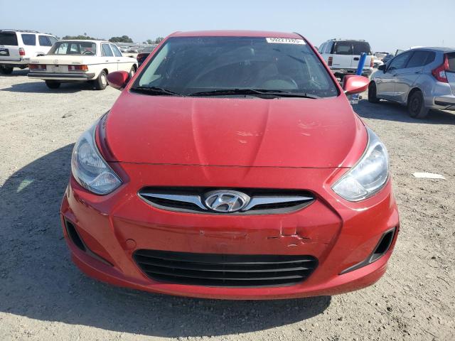  HYUNDAI ACCENT 2013 Red