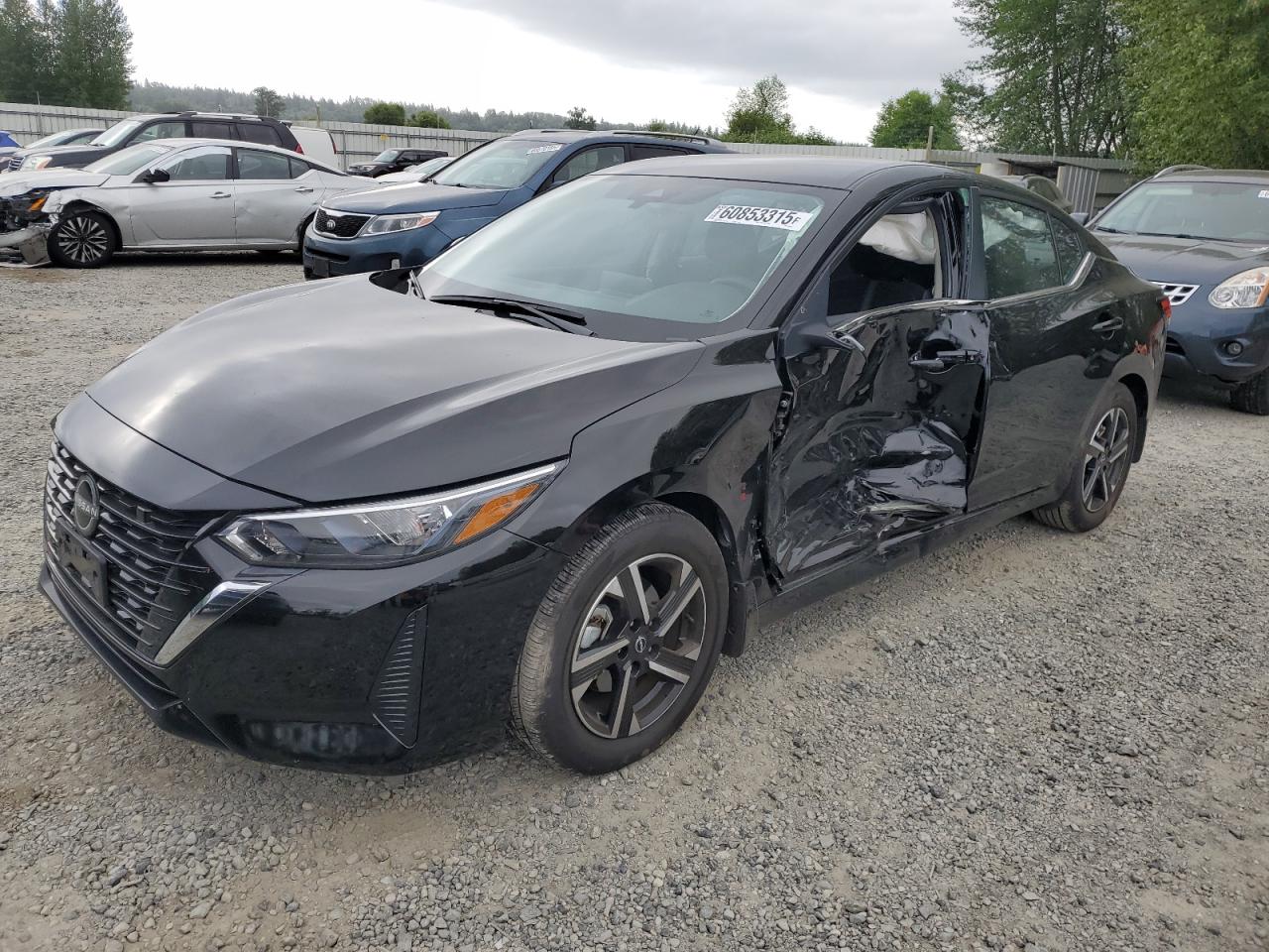 2024 Nissan Sentra Sv en Venta en Arlington, WA - Side