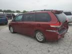 2011 Toyota Sienna Xle de vânzare în Kansas City, KS - Rear End