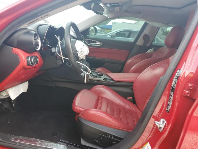  ALFA ROMEO GIULIA 2019 Czerwony