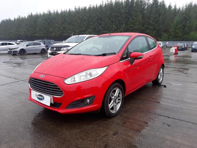 2013 FORD FIESTA ZET for sale at Copart WHITBURN