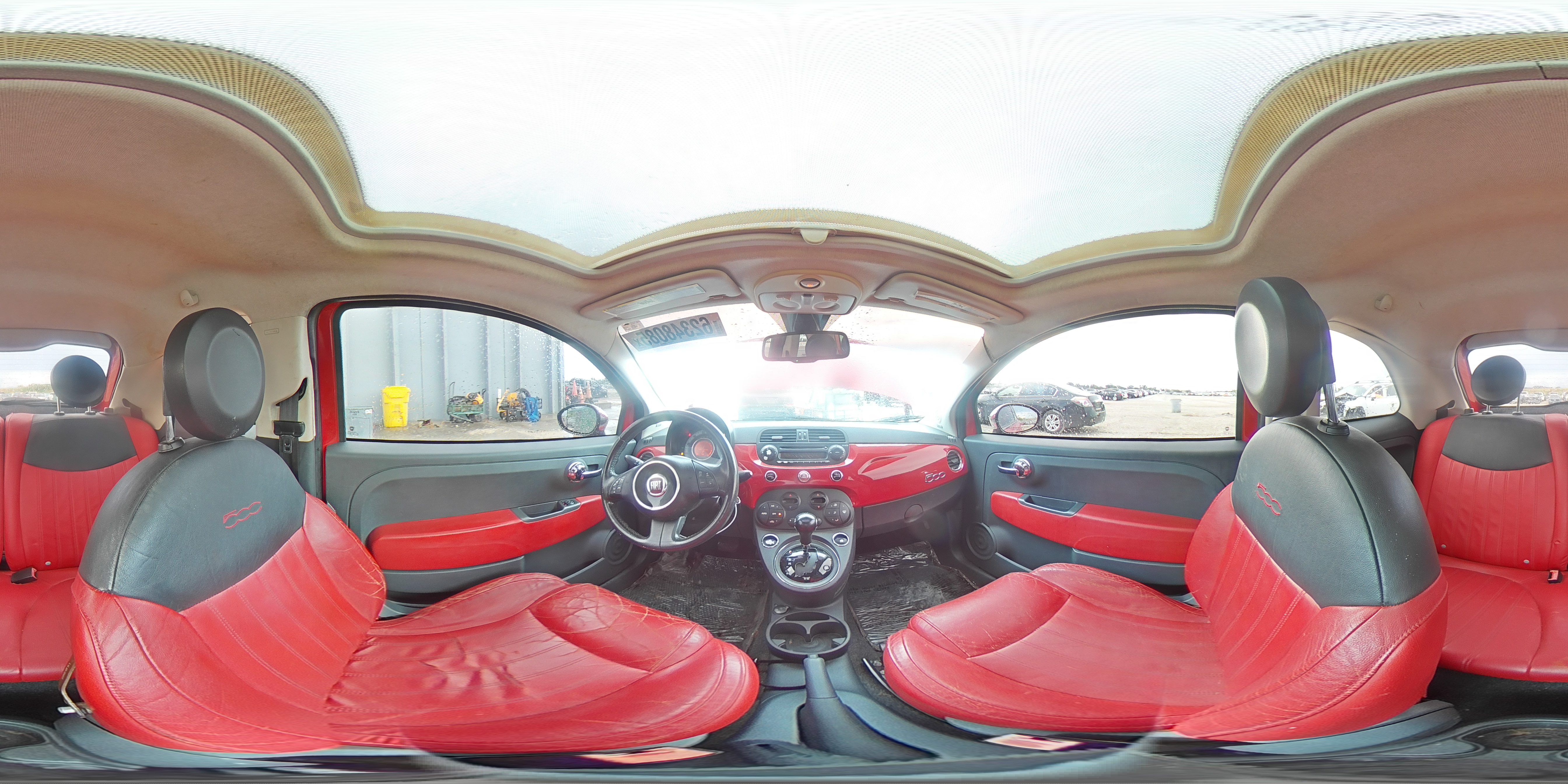 2012 Fiat 500 Lounge VIN: 3C3CFFCR0CT108588 Lot: 62348085
