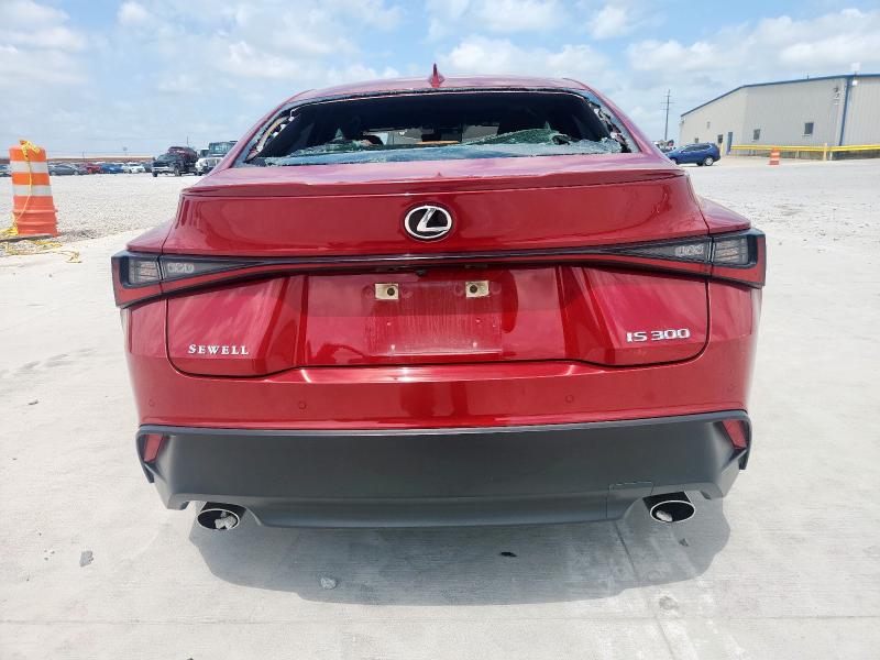  LEXUS IS 2022 Красный