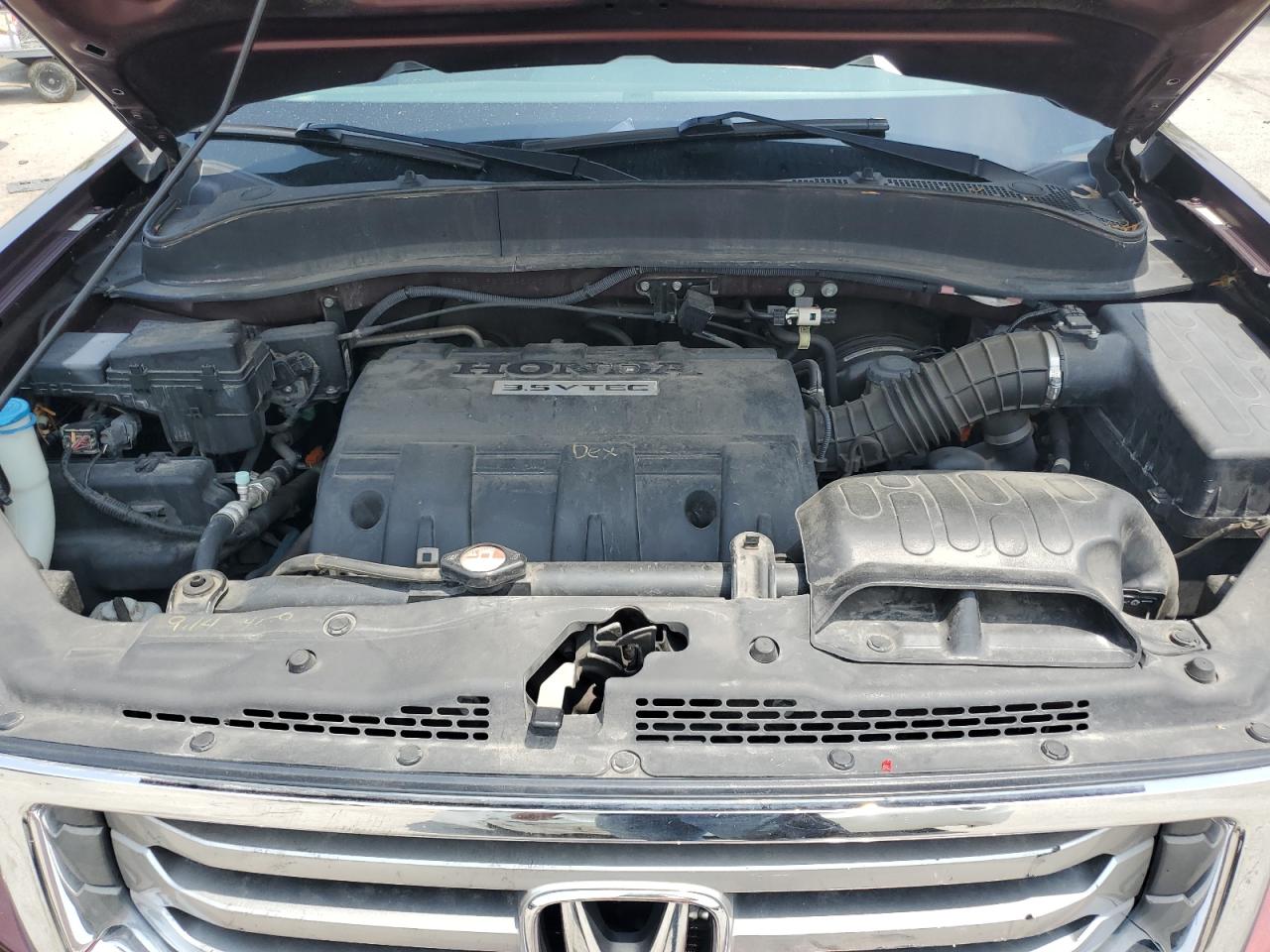 2012 Honda Ridgeline Rtl VIN: 5FPYK1F57CB452420 Lot: 59585695