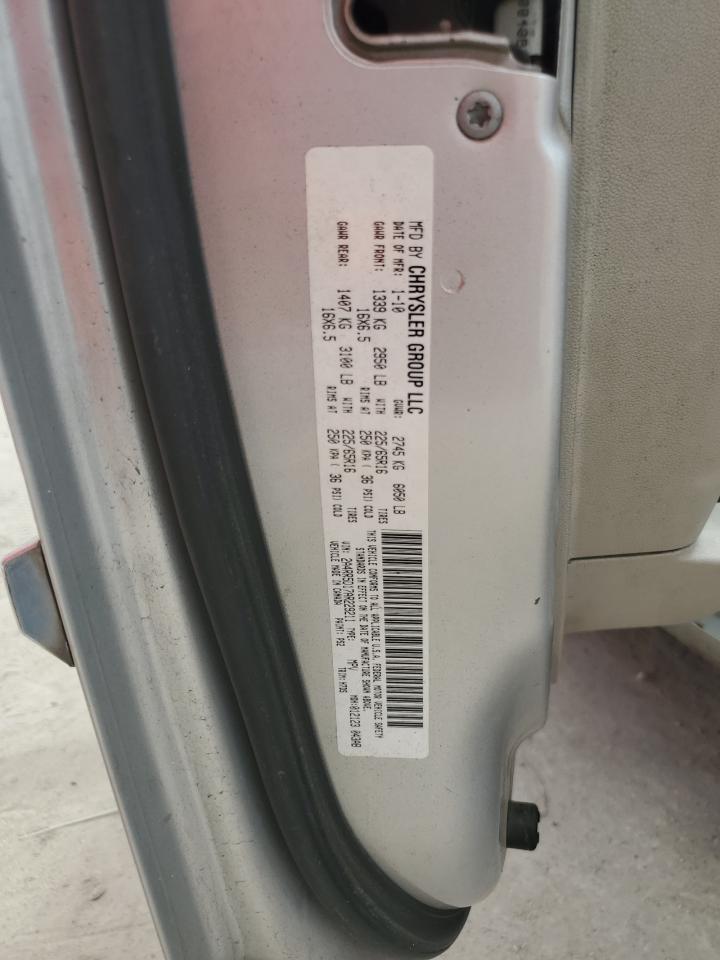 2010 Chrysler Town & Country Touring VIN: 2A4RR5D17AR229211 Lot: 59981055