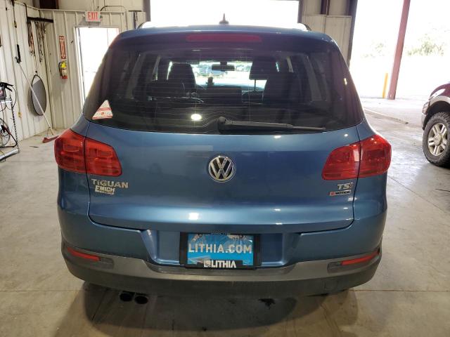  VOLKSWAGEN TIGUAN 2017 Синий
