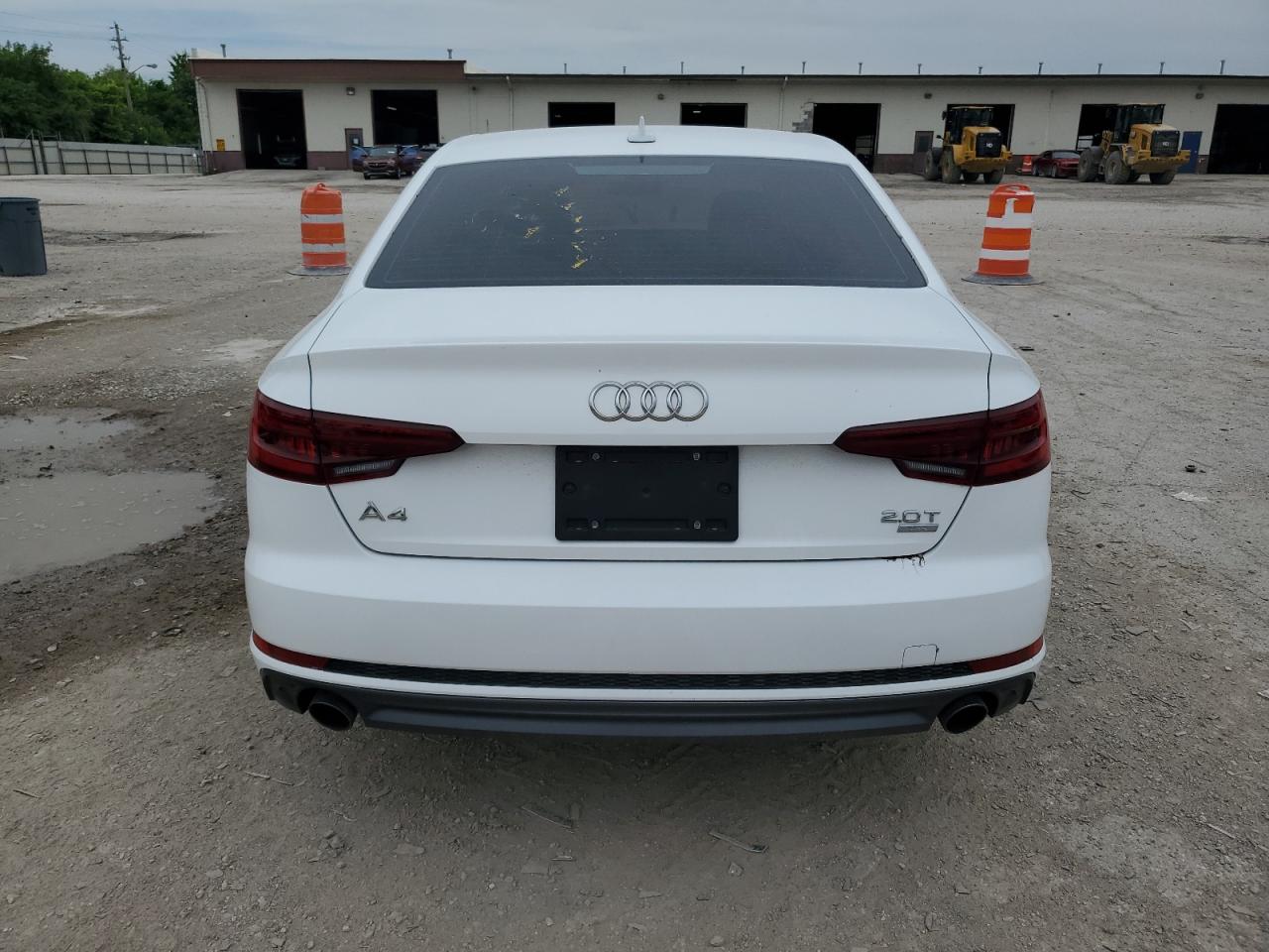 2018 Audi A4 Premium VIN: WAUKMAF44JA095720 Lot: 60700705