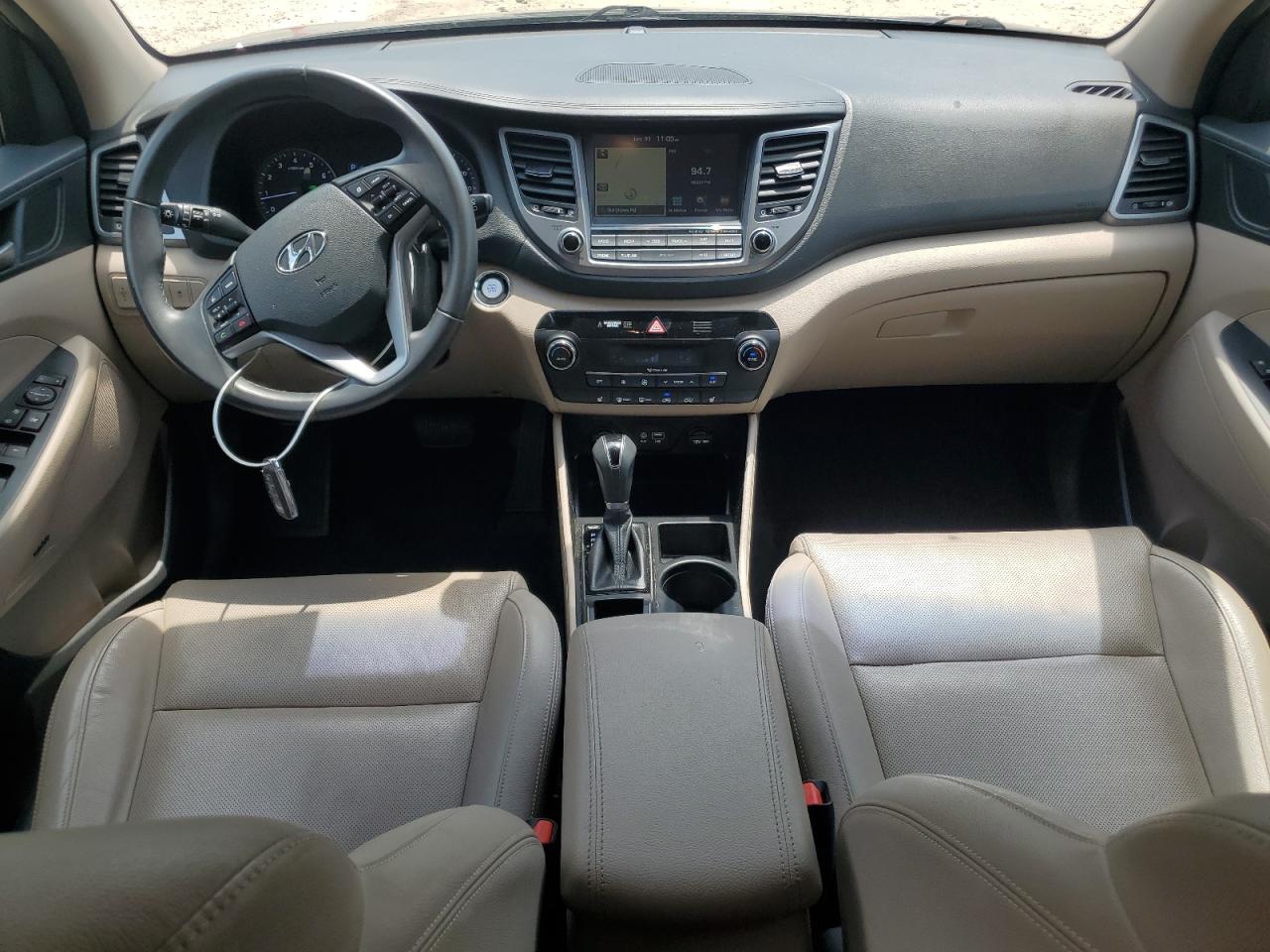2017 Hyundai Tucson Limited VIN: KM8J33A4XHU474536 Lot: 63165335
