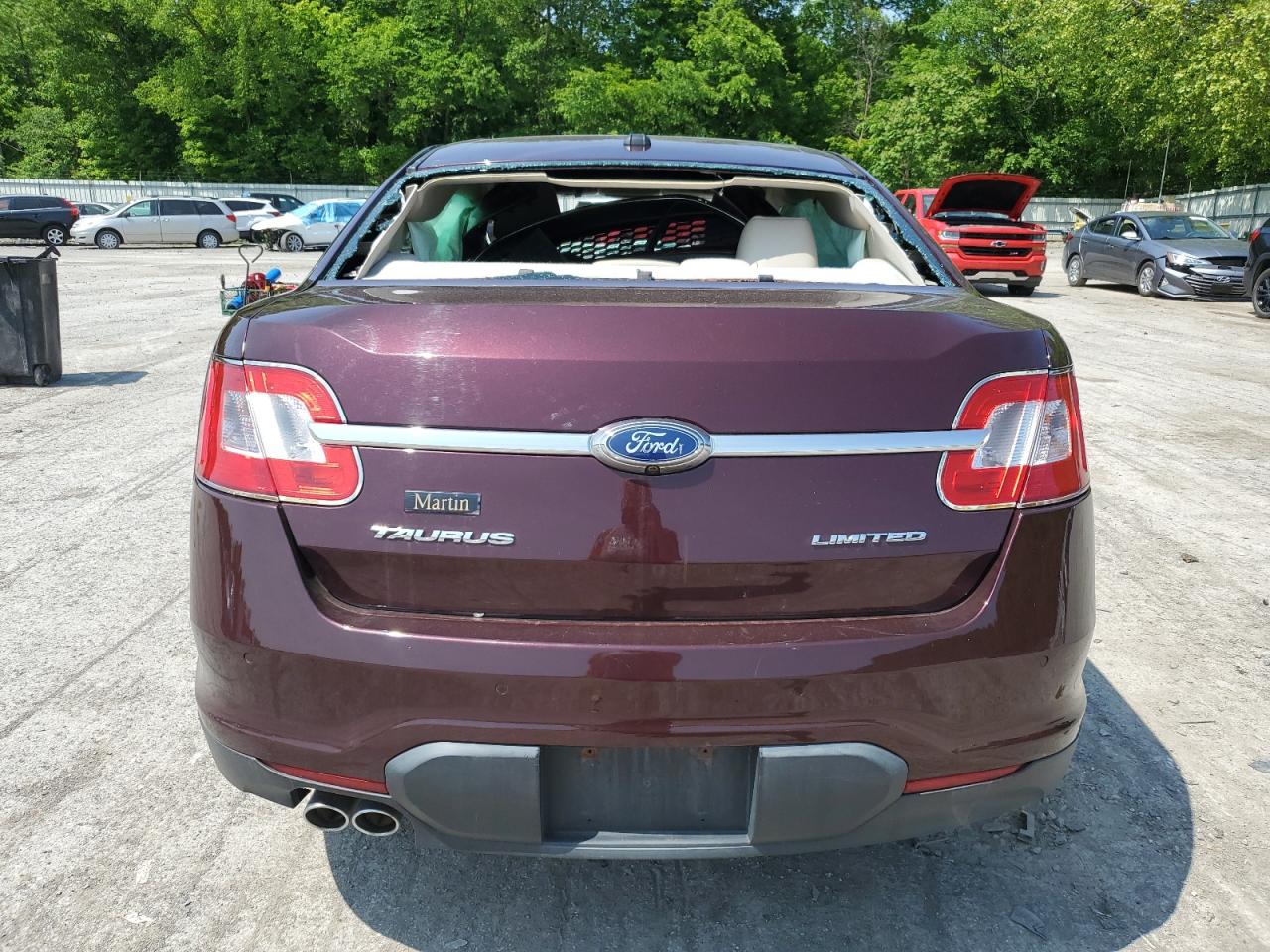 2011 Ford Taurus Limited VIN: 1FAHP2FW6BG157070 Lot: 59300415