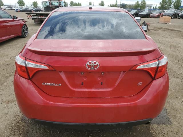 Sedans TOYOTA COROLLA 2014 Red