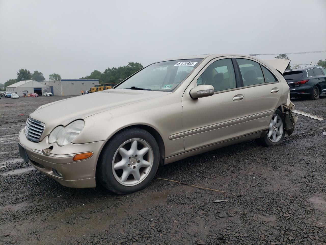 2003 Mercedes-Benz C 240 4Matic იყიდება Hillsborough-ში, NJ - Rear End