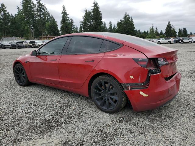  TESLA MODEL 3 2018 Czerwony