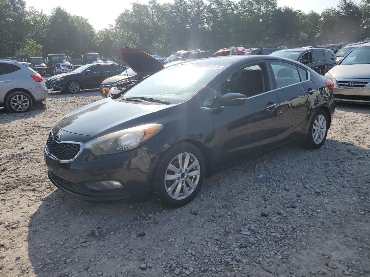 2015 Kia Forte Ex de vânzare în Madisonville, TN - Front End
