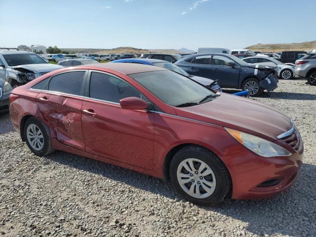  HYUNDAI SONATA 2013 Czerwony