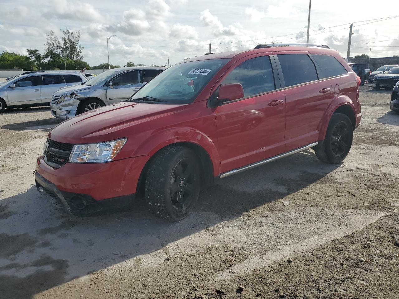 2018 Dodge Journey Crossroad იყიდება Homestead-ში, FL - Front End